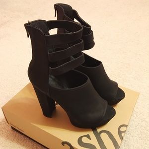 Urban Outfitters Beau + Ashe Strappy Platforms